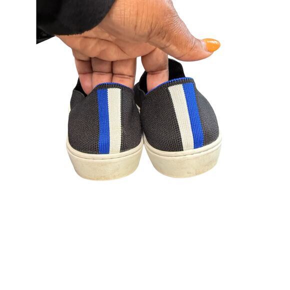 Rothy’s Black Women's Classic Basic Casual Slip On Sneaker Shoes Size 8 1/2 - Picture 7 of 9